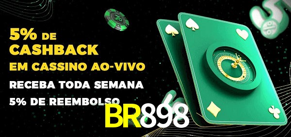 Promoções do cassino ao Vivo BR898